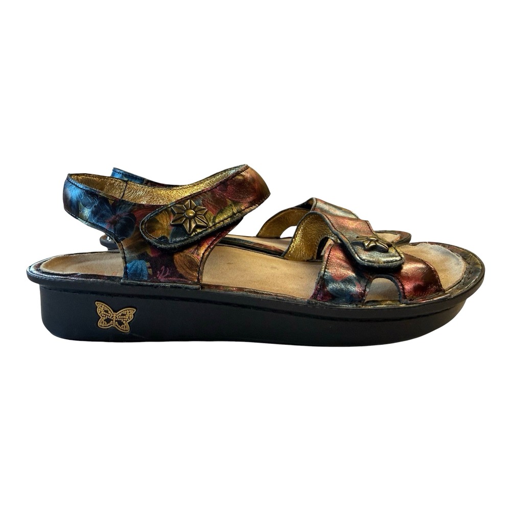 ALEGRIA Vienna Sandal VIE-761 Special Lady Floral Slingback Women EU 36 US 6-6.5 - Picture 4 of 8